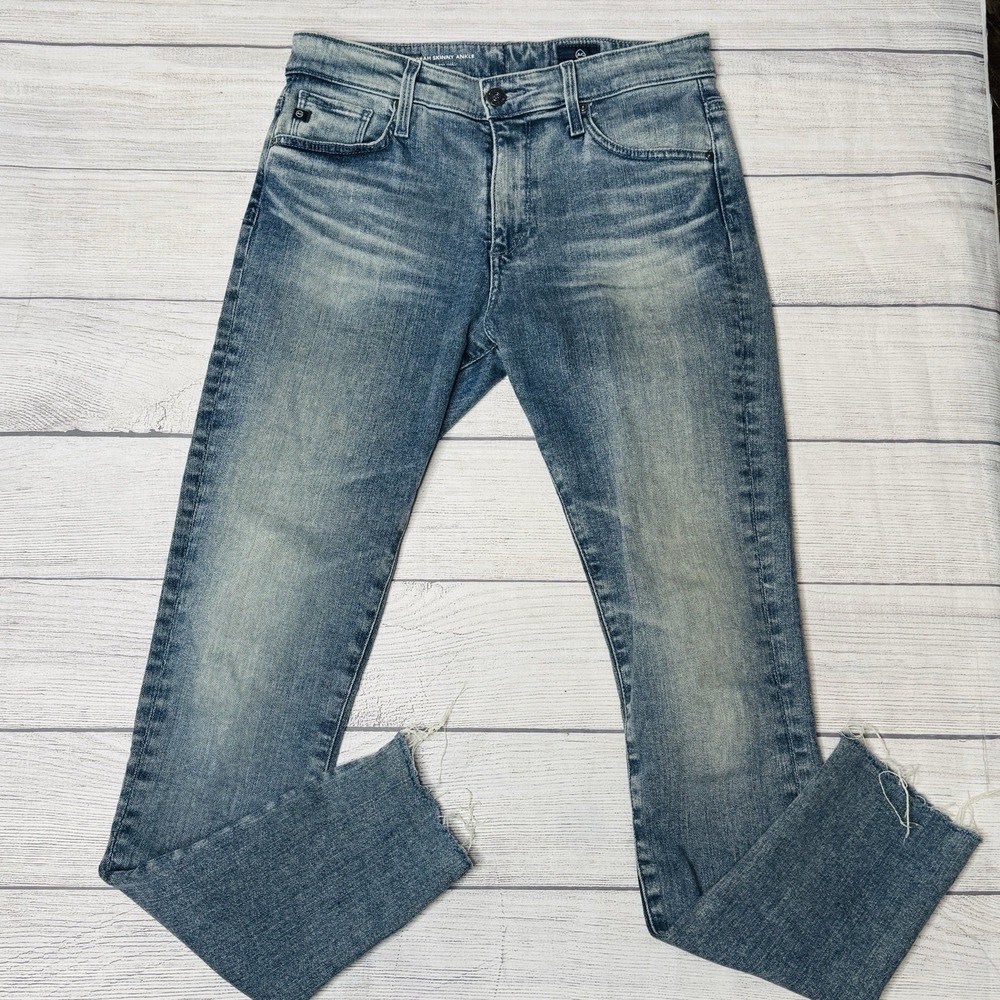 AG Adriano Goldschmied The Farrah‎ Skinny High Rise Ankle Medium Wash Jeans  26R